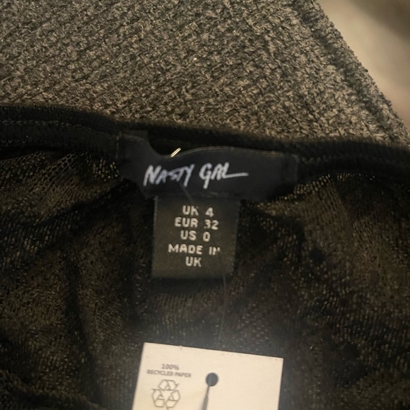 New black mesh dress by Nasty Gal size 0 - Picture 3 of 3